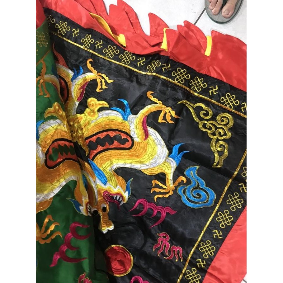 Super Murah, Bendera Naga 5 Warna Panca Warna 1,5 Meter Bendera 5 Warna Besar Set