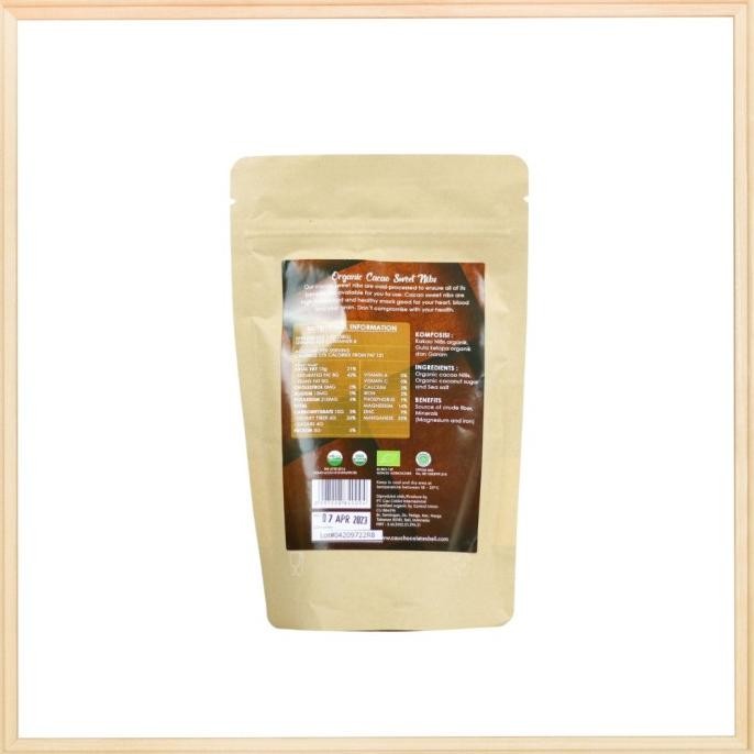

Murah Organic Raw Cacao Sweet Nibs (Cau Chocolate) - 200G