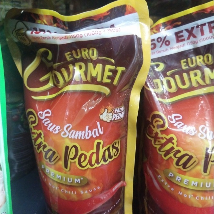 

Saus Gourmet Extra Pedas 1 Kgx12 Pcs Instan {TerlarisBest Seller}