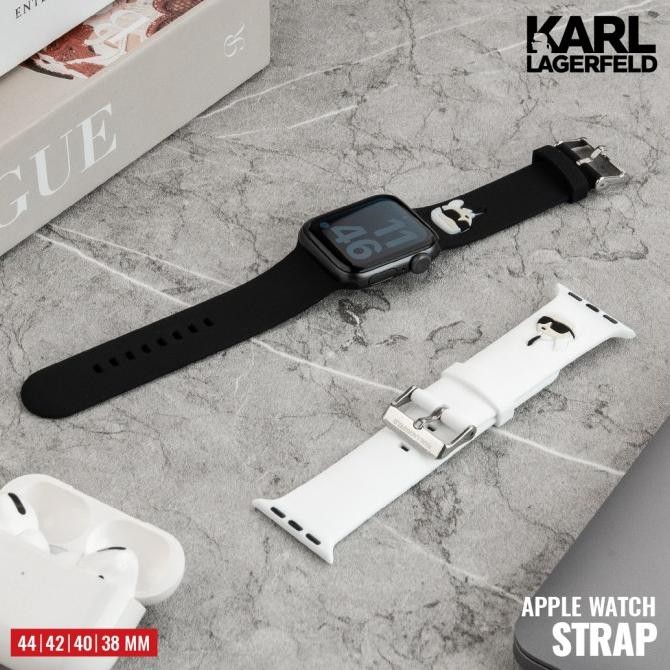 Sale Apple Watch Strap 38 / 40 / 42 / 44 / 45Mm Karl Lagerfeld Kh Nft