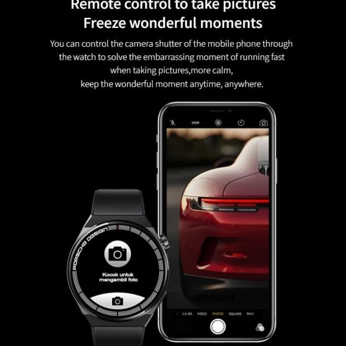Murah [100% Original] Casio Smartwatch Gt8Panggilan Suara, Tampilan Jam Khusus, Mp4, Pemantauan Deta