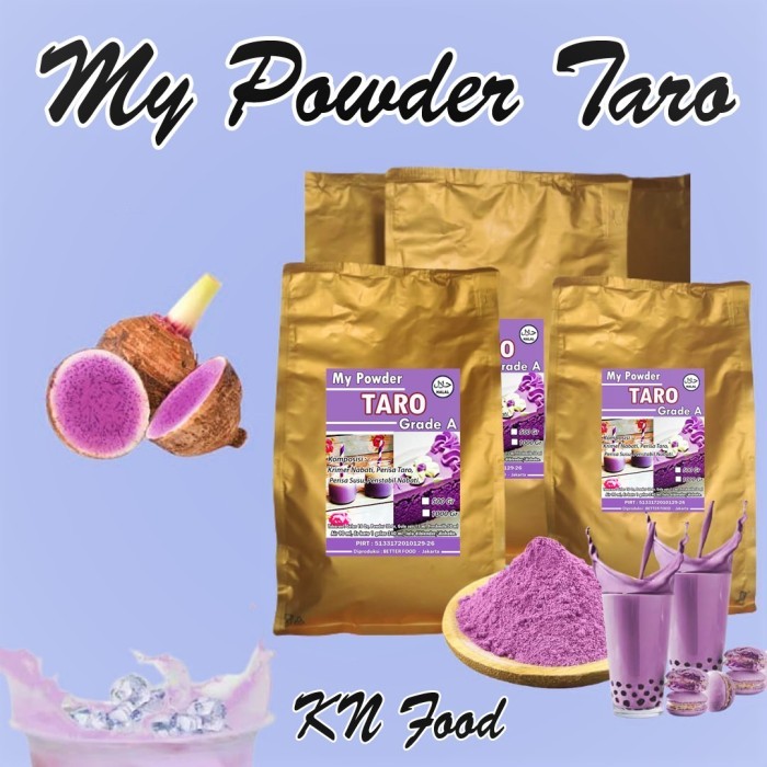 

Bubuk Minuman Taro Grade A 1Kg {TerlarisBest Seller}