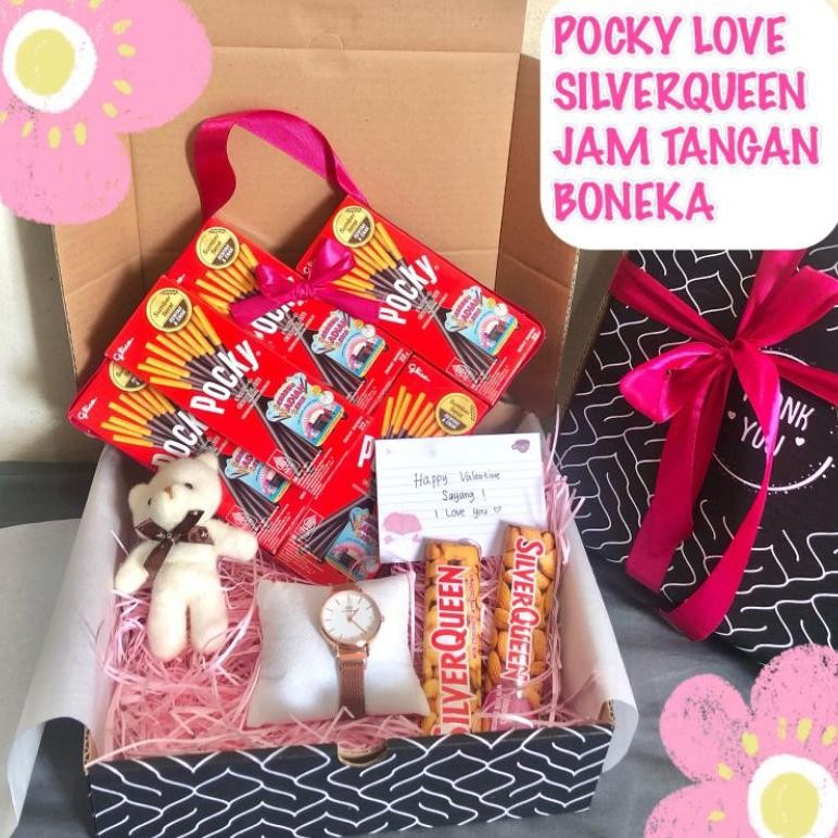 

PROMO Miffglow - READY STOCK POCKY LOVE Hampers Valentine hampers pocky love hampers coklat silverqueen hampers lebaran hampers ulang tahun kado ulang tahun kado aniversarry hampers aniv kado aniv un-140
