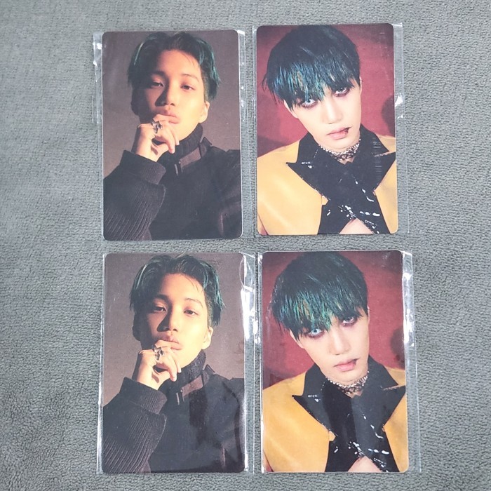 HRG DISKON [4PC] Kai Photocard Sticker Official from EXO Obsession Merch
