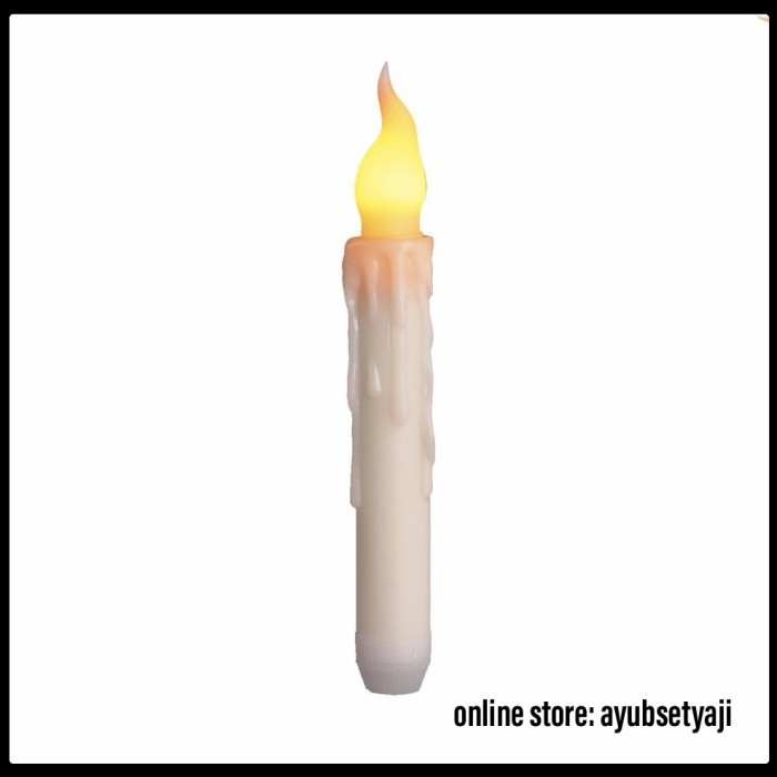 My Lilin Elektrik Lilin Led Panjang Dekorasi Lilin Pesta Hiasan Lilin