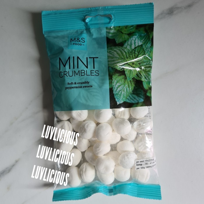 

Sale M&S Mark Marks & And Spencer Mint Crumbles Crumble Candy Permen Mint