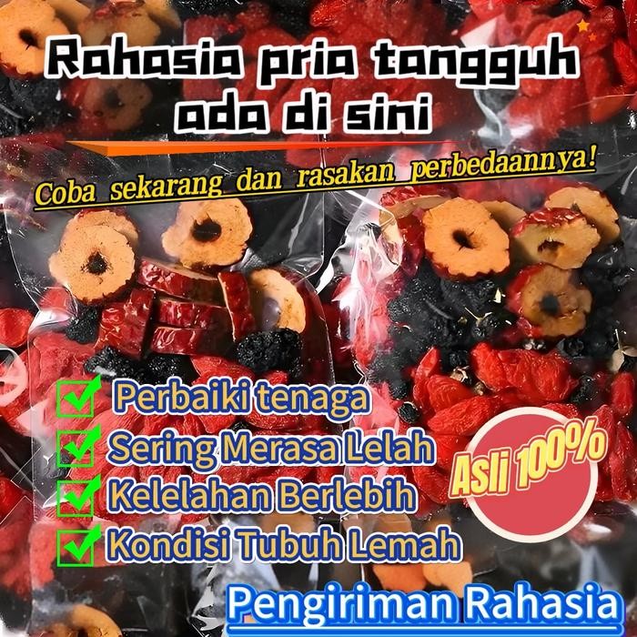 

terbaru !!! 2025 teh lima harta ginseng organik alami air red ready