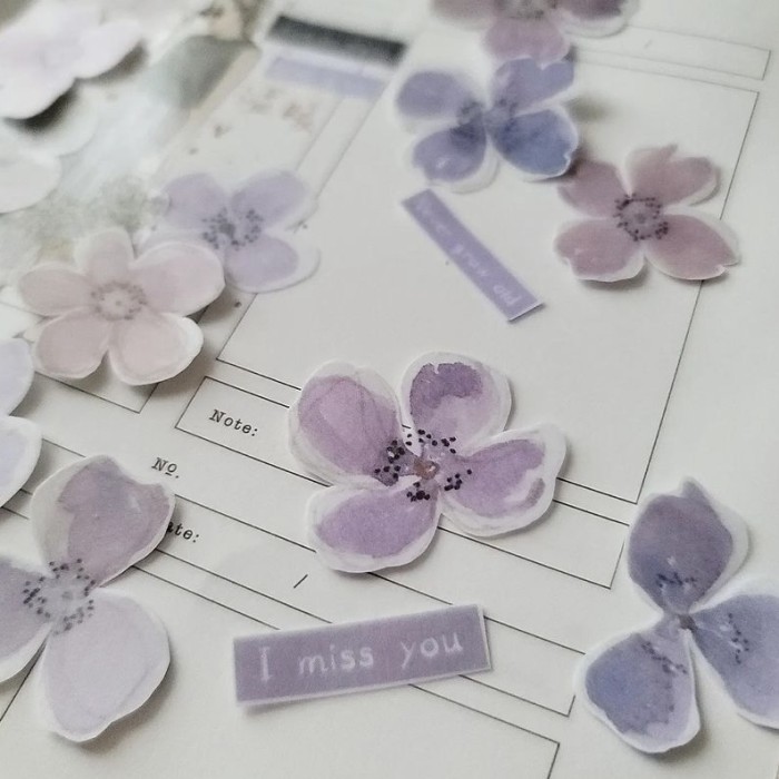 

FAIRY MARU FLOWER VOL.16 WASHI & PET TAPE
