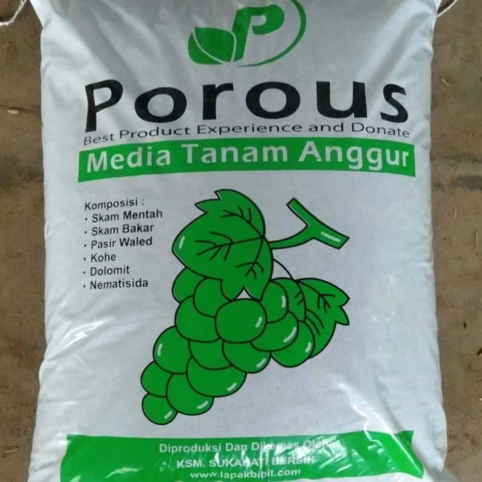 Porous Media Tanam Anggur
