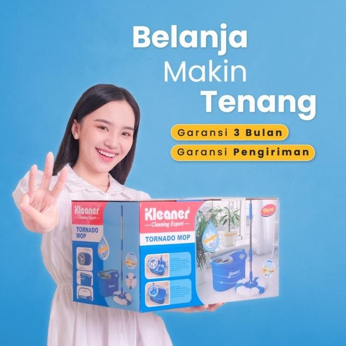 Kleaner Alat Pel Alat Pel Lobi 60 Cm Pembersih Lantai Terlaris