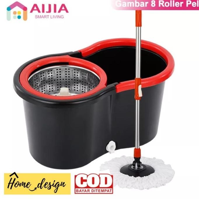 Pel Lantai Mop Super SMART bisa putar AIJIA MURAH + REFILL PEL Terlaris
