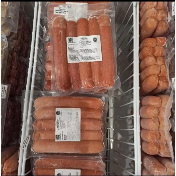 

Produk Terbaru Sosis Beef Cheese Elprimo 1Kg / Sosis Indomaret Packing Aman