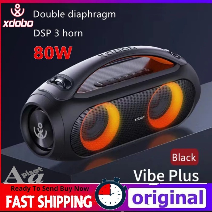 Speaker Xdobo Vibe Plus 80W Wireless Bluetooth Original