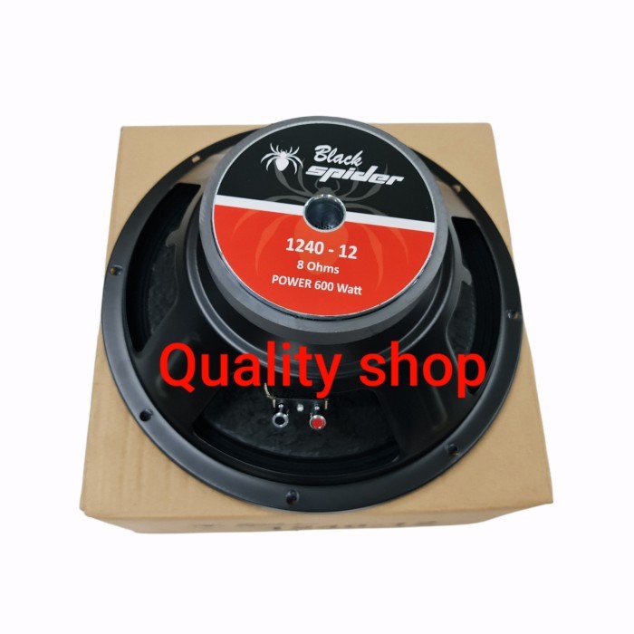 Speaker 12 inch blackspider karakter mid low 600 watt