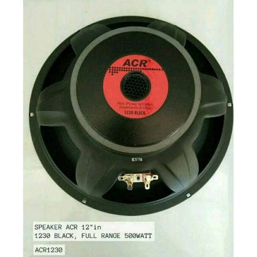 HOT SALE Speaker ACR 1230 Ukuran 12in Full Range 500 Watt