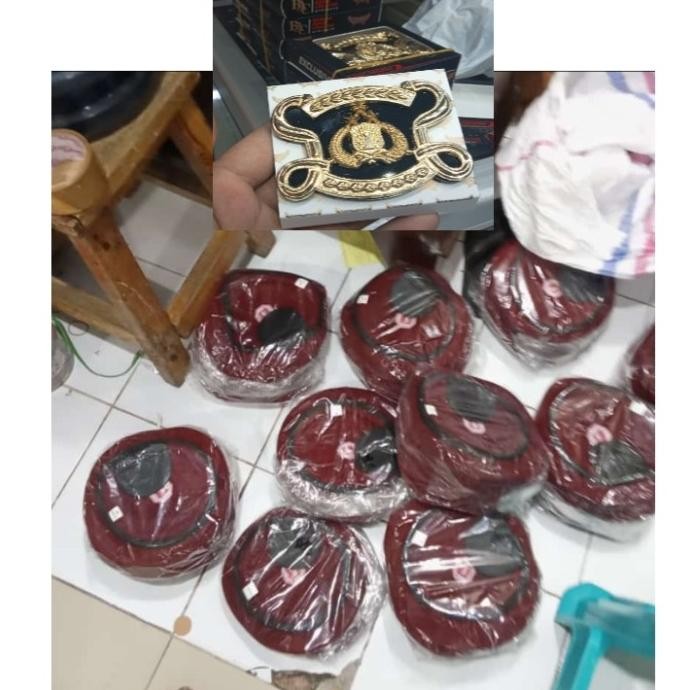 Baret Bareskrim Polri Baret+Emblem