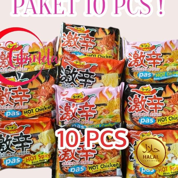 

Paet 10 Pc E Nt Ramen Niin Geiara Pa Halal Jepang