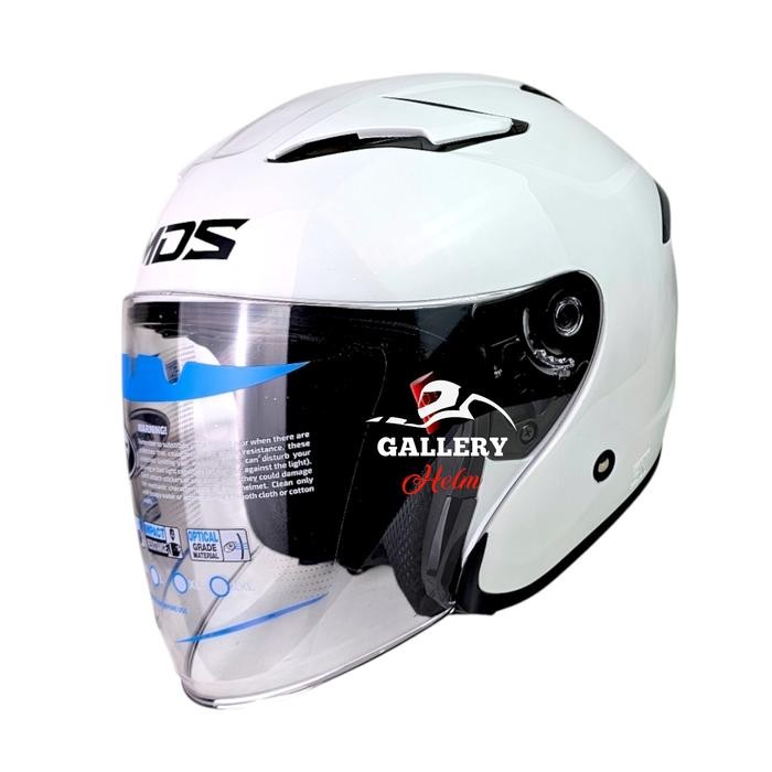 Helm Mds Voltus Solid Helm Half Face Single Visor Suport Intercom / Model Kyt Kyoto