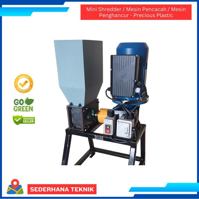 

HOT SALE! Mini Shredder / Mesin Pencacah / Mesin Penghancur - Precious Plastic Machine Pisau