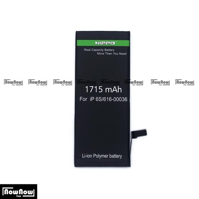 Baterai Hippo iPhone 6S Original Batre Batrai Battery HP Garansi Resmi Terlaris