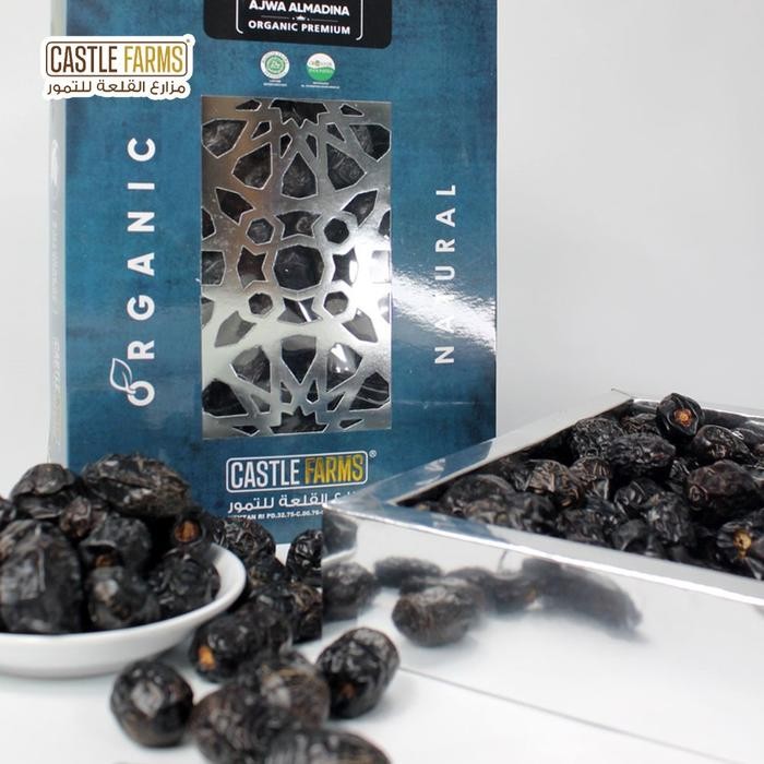 

Kurma Ajwa Premium Organic 1Kg - Castle Farms