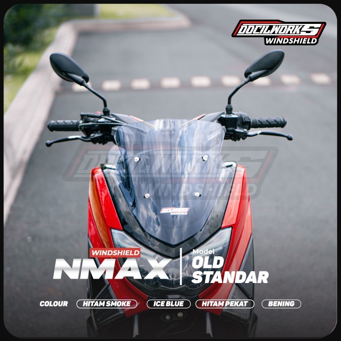 Visor Windshield Standar Bening Nmax Windshield Nmax Old Untuk Old