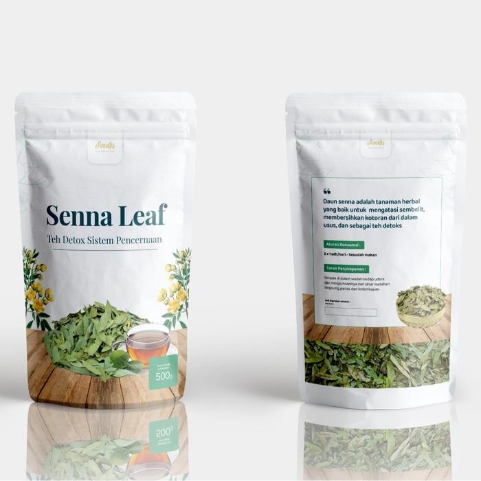 

terbaru !!! senna leaf annafis superfood 500gr teh herbal cuci usus dan sistem pencernaan ready