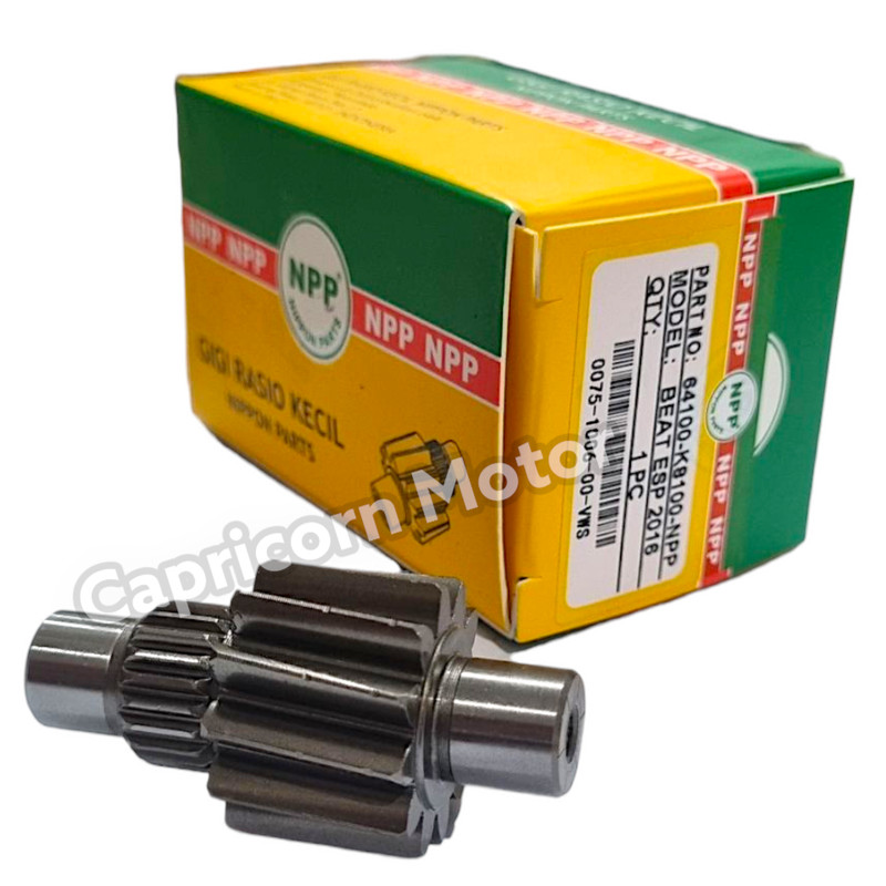 GIGI RASIO KECIL GARDAN BEAT ESP POP STATER HALUS GEARBOX SUSUN NPP