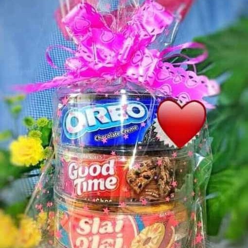 Parcel biskuit hampers biskuit Natal atau lebaran natal