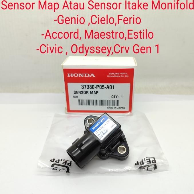 

SENSOR MAP SENSOR INTAKE MANIPOLD HONDA ACCORD VTI 1999-2002 ORIGINAL STOK TERBATAS