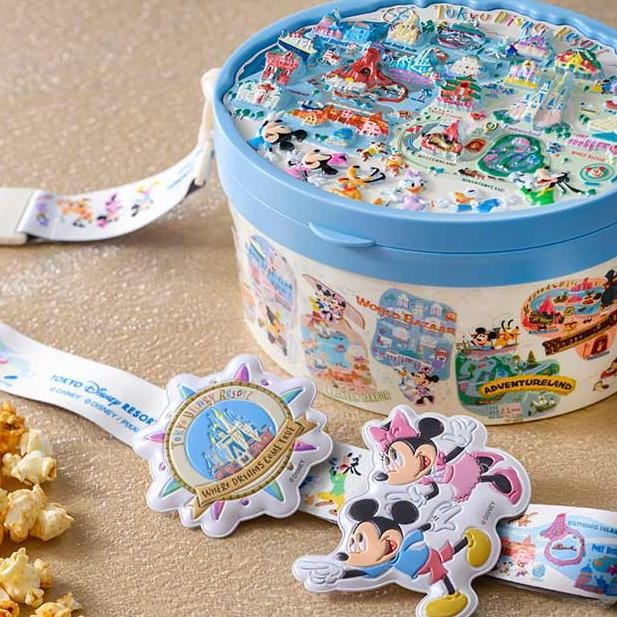 

GUIDE MAP INSPIRED POPCORN BUCKET MICKEY & MINNIE MOUSE TOKYO DISNEY RESORT STOK TERBATAS