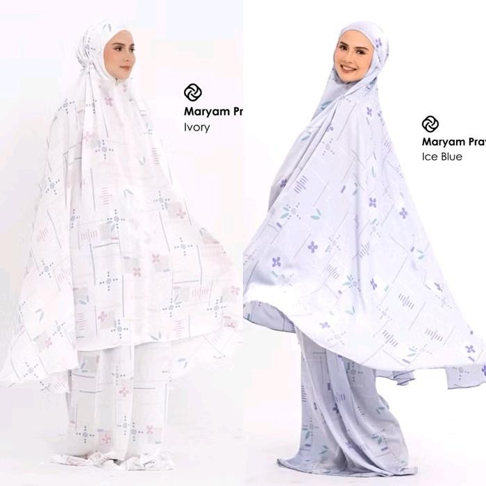 [NEW] Deenay MUKENA MARYAM HABIBA SAFEEYA HAFSHAH SHULA KAMALIA MONOGRAM PRAYER SET DEENAY MUKENAH