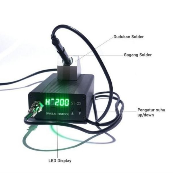STOK TERBARU>>> SOLDER STATION ONGLAI FIXTOOL ST-2S C210 ORIGINAL <<<PROMO SALEE
