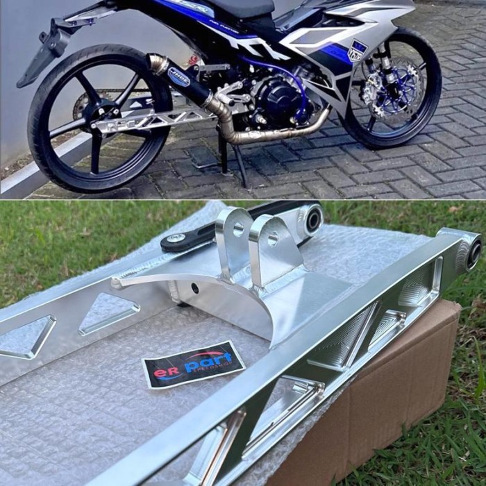 Best arm mx king cnc Enkei swing arm jupiter mx 150