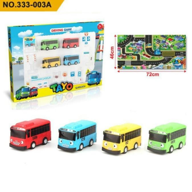 

MAINAN ANAK BUS TAYO MAP / KADO MAINAN ANAK LAKI LAKI BIS TAYO STOK TERBATAS