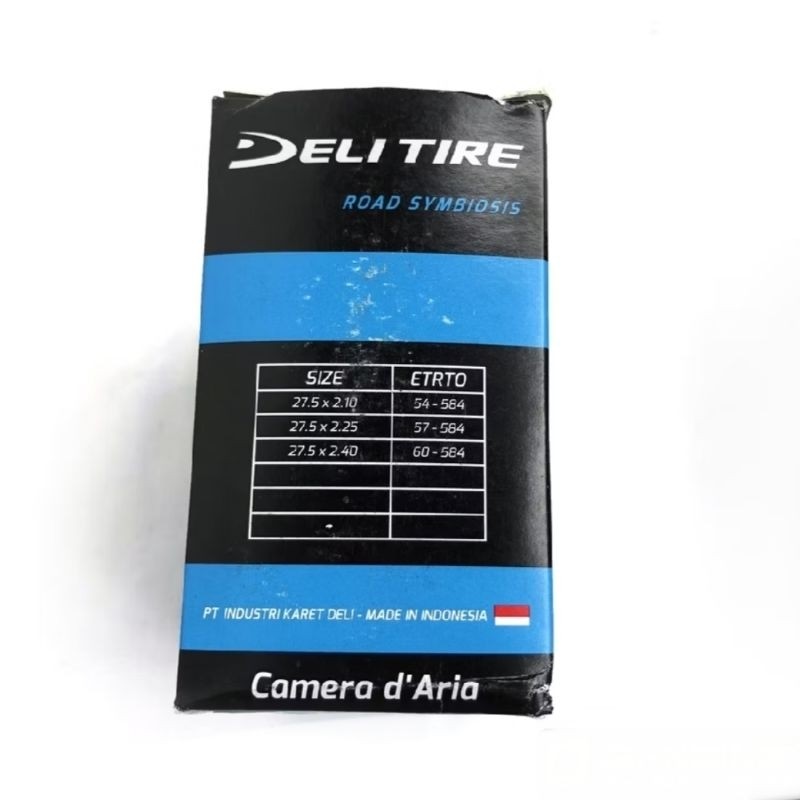New Ban dalam sepeda MTB Delitire 27,5 x 2.10 2.25 2.30 2.40 pentil presta FV 36 mm