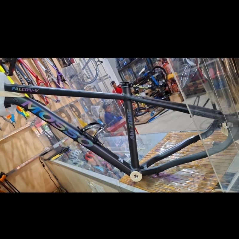 New Frame Sepeda MTB 27.5 Mosso falcon V - falcon 5 7559 XC ringan type terbaru size S dan M