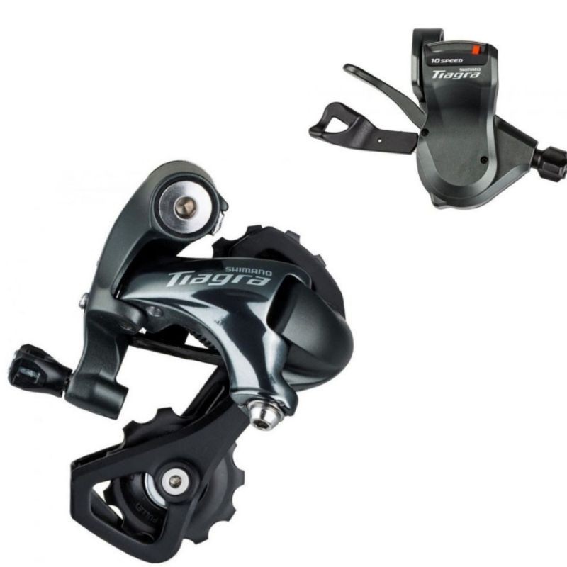New Shifter + RD Tiagra R4700 10 speed Original sepeda lipat minivelo flat bar