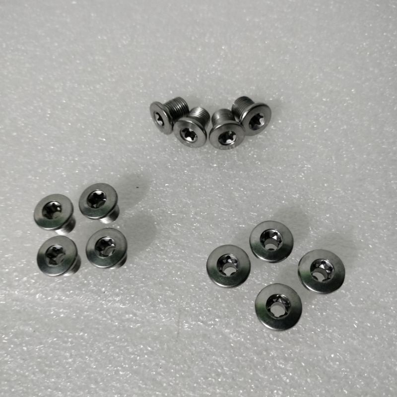 New Chainring Bolt Baut Chainring Shimano Duraace Ultegra 105 dual original