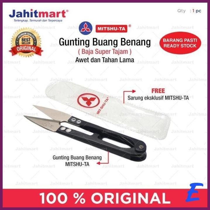 

| JH | GUNTING BENANG / GUNTING BUANG BENANG / PEMOTONG BENANG ''MITSHU-TA''