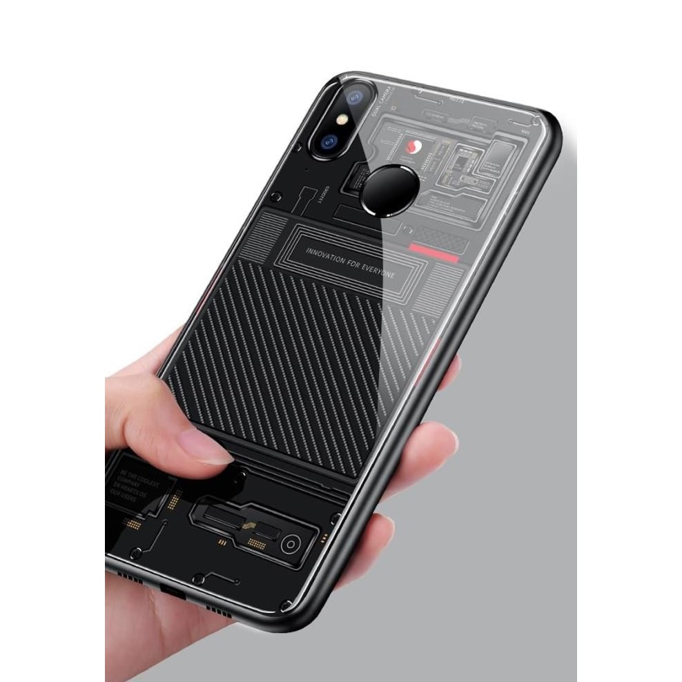 HUAWEI HONOR 9I BUMPER HARD CASE MOTIF MESIN CUSTOM COVER Stok Terbatas