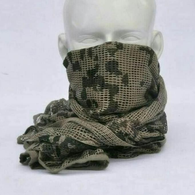 Syal Shemag Jaring Besar Tactical Army