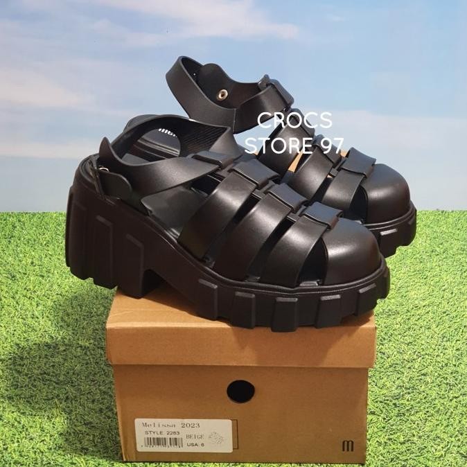 Terlaris, Melissa Megan / Sepatu Sandal Wanita Melissa Megan Wedges