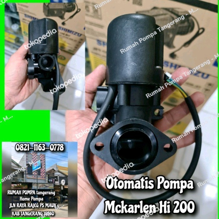 Spare Part Pompa Air Otomatis Pompa Air Pendorong Hi-200 Mckarlen