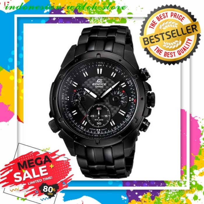 TERLENGKAP Jam tangan pria edifice EF 535 / EF535 ori BM + Box set