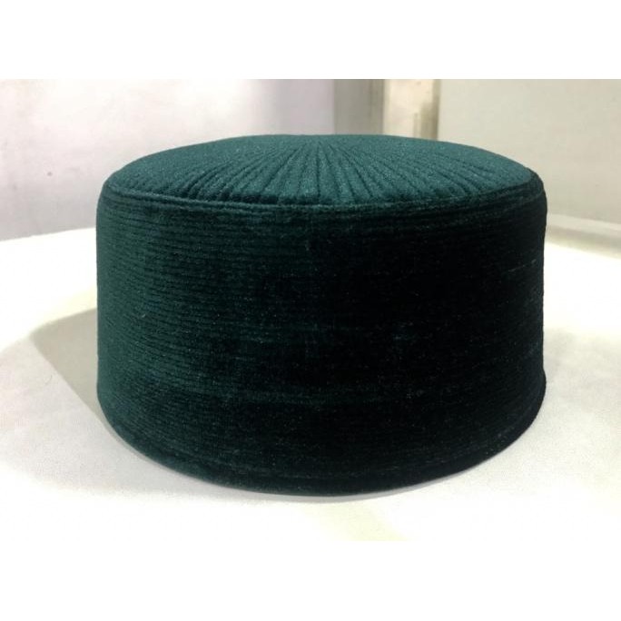 Peci Beludru Bani Hasyim Hijau Original