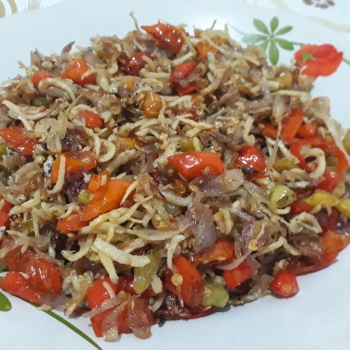 

Tumis teri cabe bawang