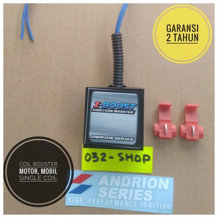 TERBARU IBOOST Coil Booster, Modul Pengapian Mobil-Motor 1koil, Garansi 2 Thn