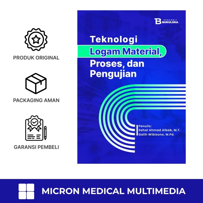 

Bukuloka Buku Ajar Logam Material, Proses dan Pengujian