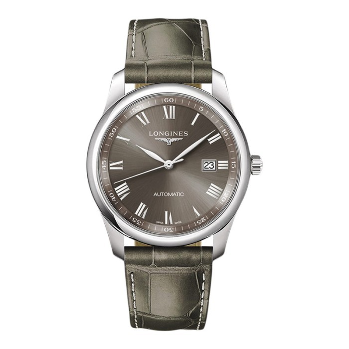 TERLARIS Jam Tangan Pria Longines Master Collection L2.793.4.71.3 Sunray Grey